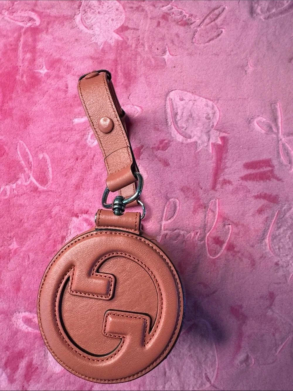 Gucci Pink Mini Round Barrel Crossbody Bag • Leather • Rare Boutique Edition - Picture 7 of 10